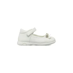 Scarpe primi passi Bambina bianche con pizzo e strass Le scarpe di Alice