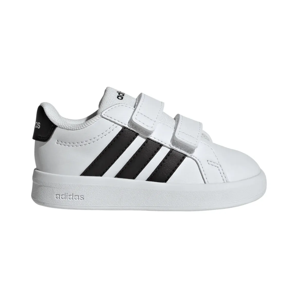 Scarpe Primi Passi Bambino bianche con strappo adidas Grand Court 3.0