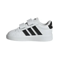 Scarpe Primi Passi Bambino bianche con strappo adidas Grand Court 3.0