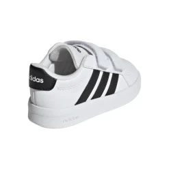 Scarpe Primi Passi Bambino bianche con strappo adidas Grand Court 3.0