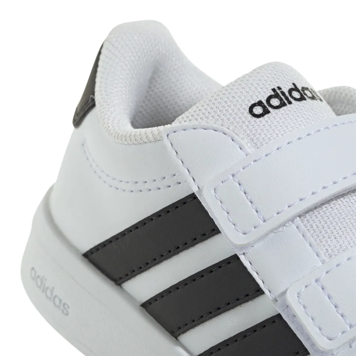Scarpe Primi Passi Bambino bianche con strappo adidas Grand Court 3.0