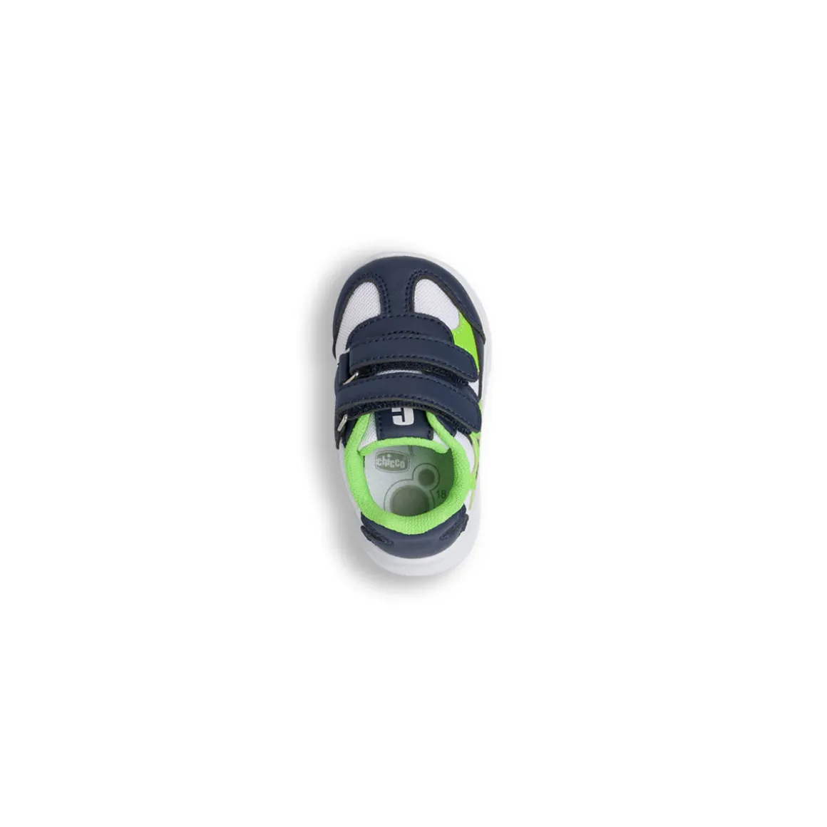 Scarpe Primi Passi Bambino Blu navy con stella verde Chicco