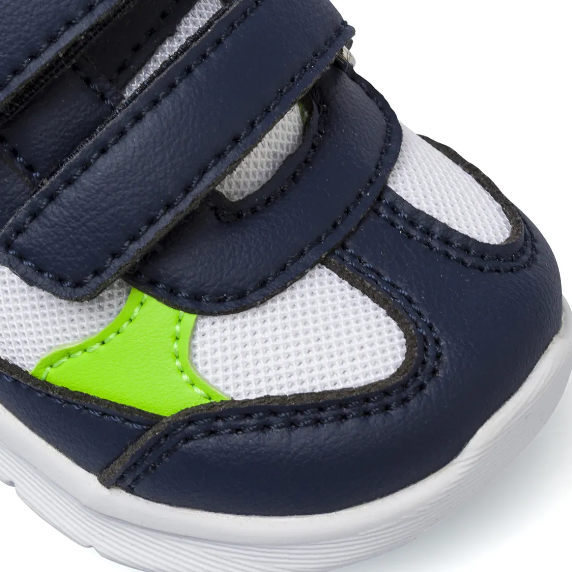 Scarpe Primi Passi Bambino Blu navy con stella verde Chicco