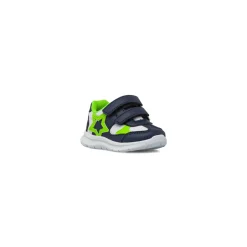 Scarpe Primi Passi Bambino Blu navy con stella verde Chicco
