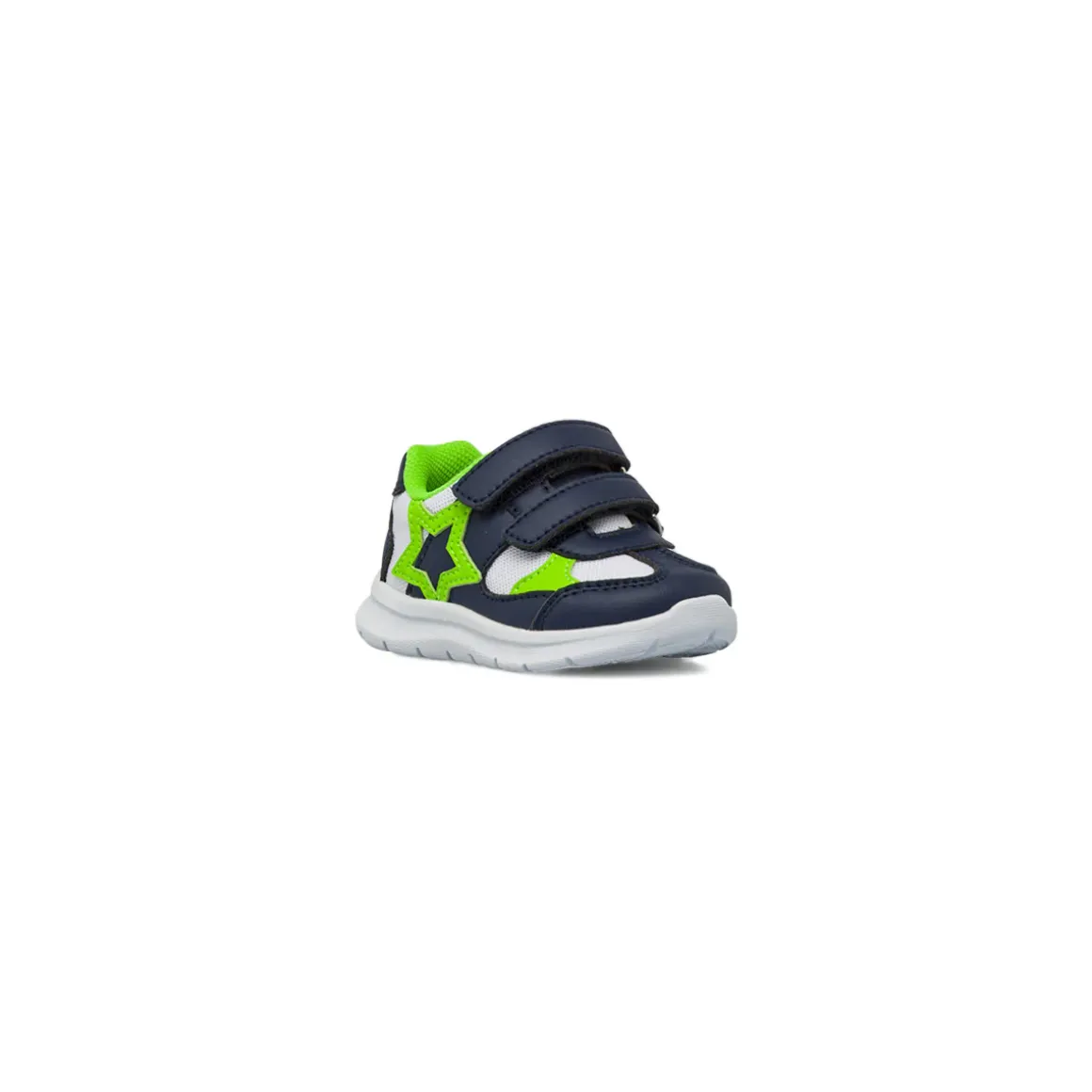 Scarpe Primi Passi Bambino Blu navy con stella verde Chicco