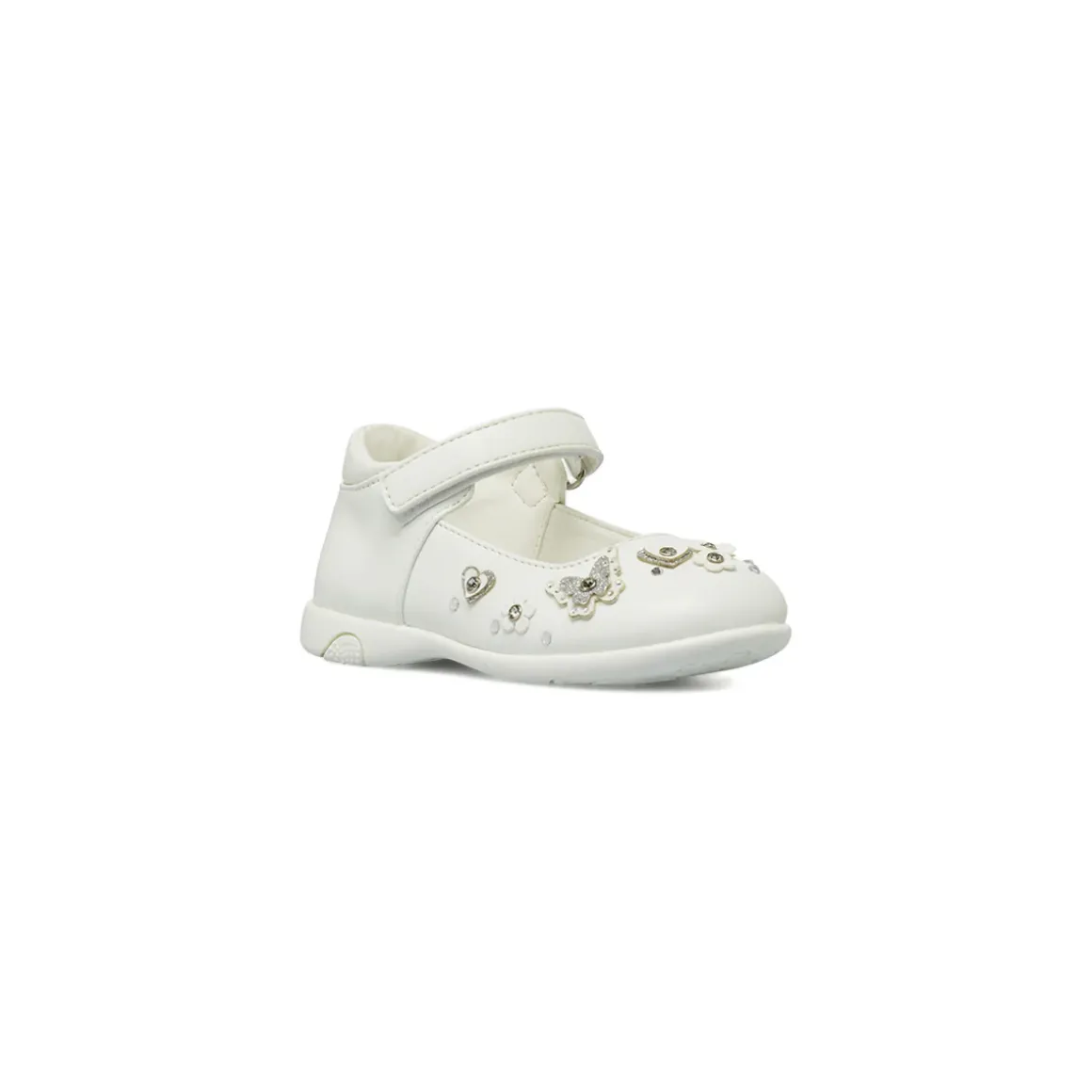 Scarpe primi passi bianche Bambina con glitter Le scarpe di Alice
