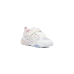 Scarpe primi passi bianche da Bambina con luci e inserti mesh Champion