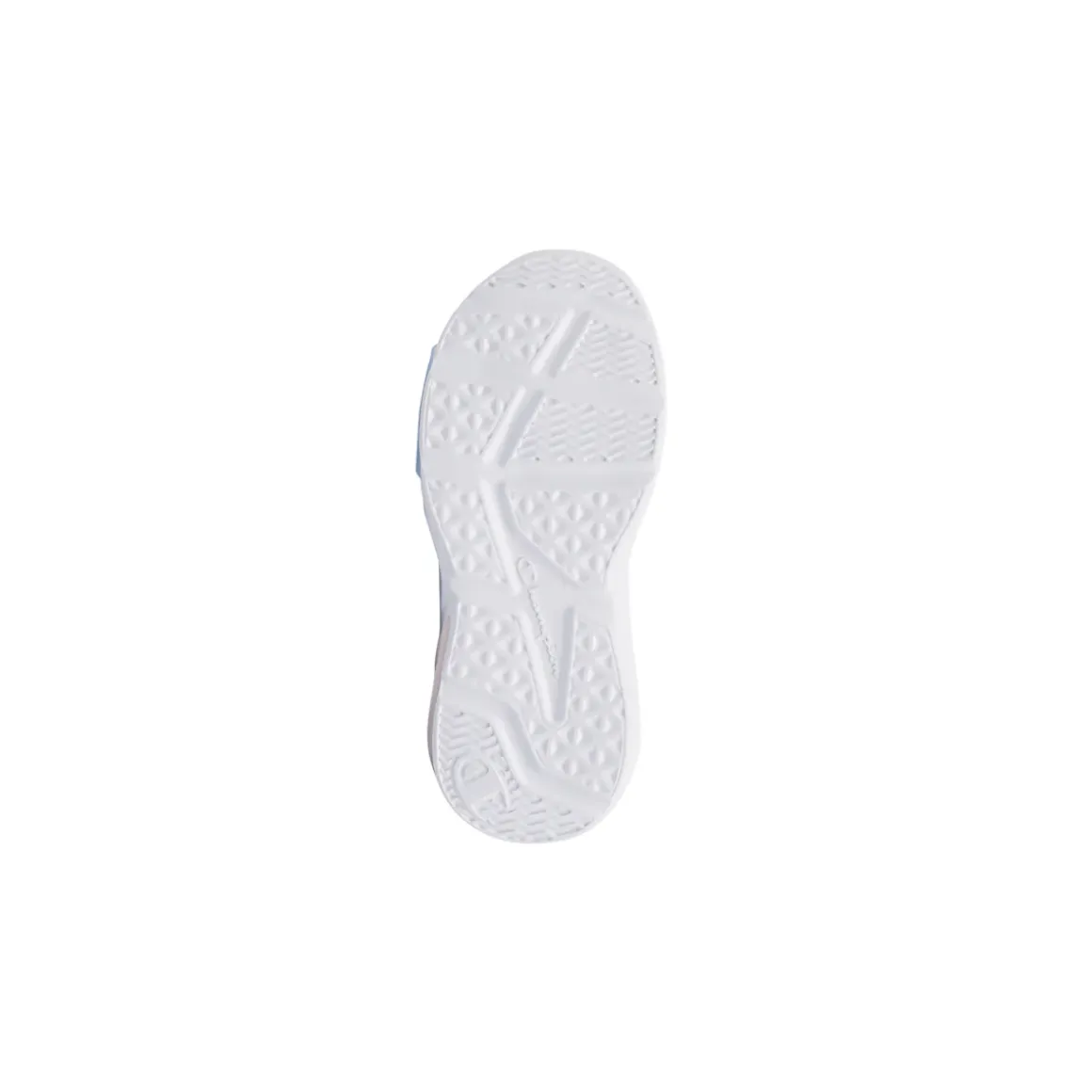 Scarpe primi passi bianche da Bambina con luci e inserti mesh Champion