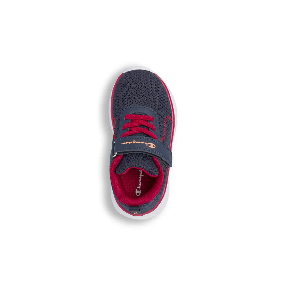 Scarpe primi passi blu da Bambino in mesh con strappo Champion