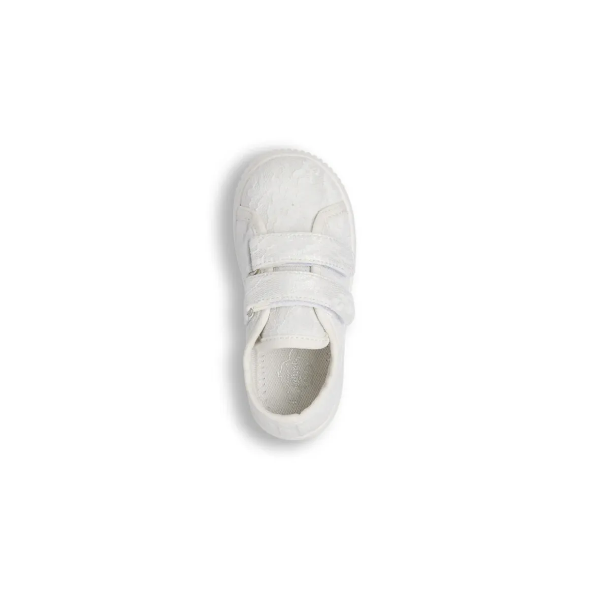 Scarpe Primi Passi da bambina Le scarpe di Alice bianche in pizzo