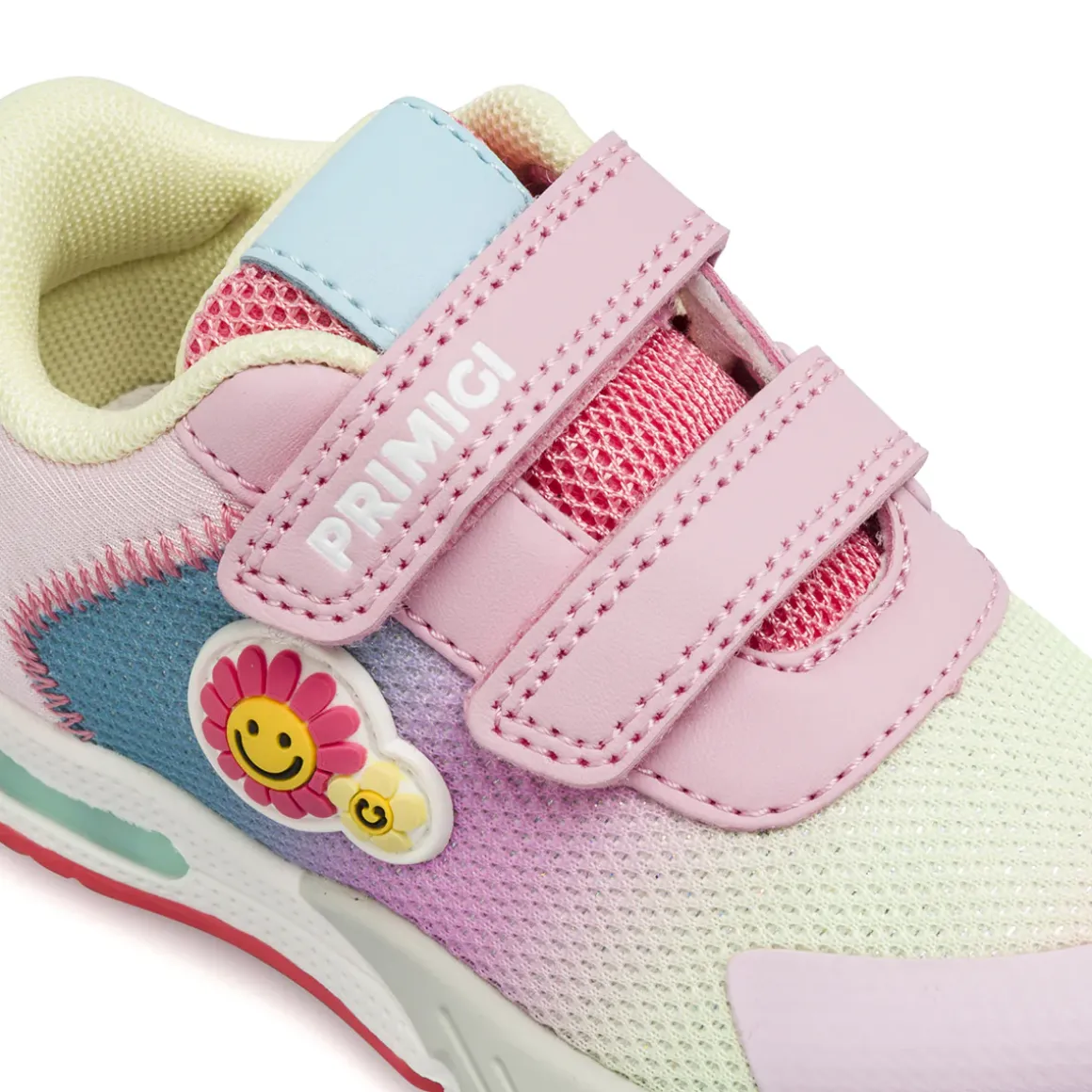 Scarpe Primi Passi da Bambina multicolore con luci nella suola Primigi