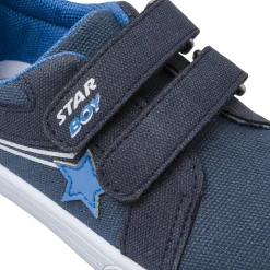Scarpe Primi passi da bimbo blu con dettaglio stella Chicco