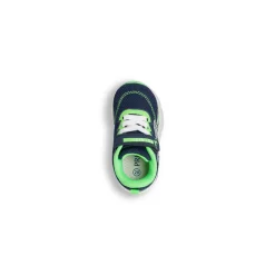 Scarpe Primi passi navy da Bambino con luci e pipistrello Primigi