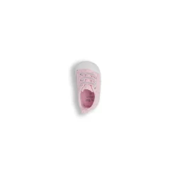 Scarpe Primi passi Rosa da Bambina effetto pizzo sangallo Chicco