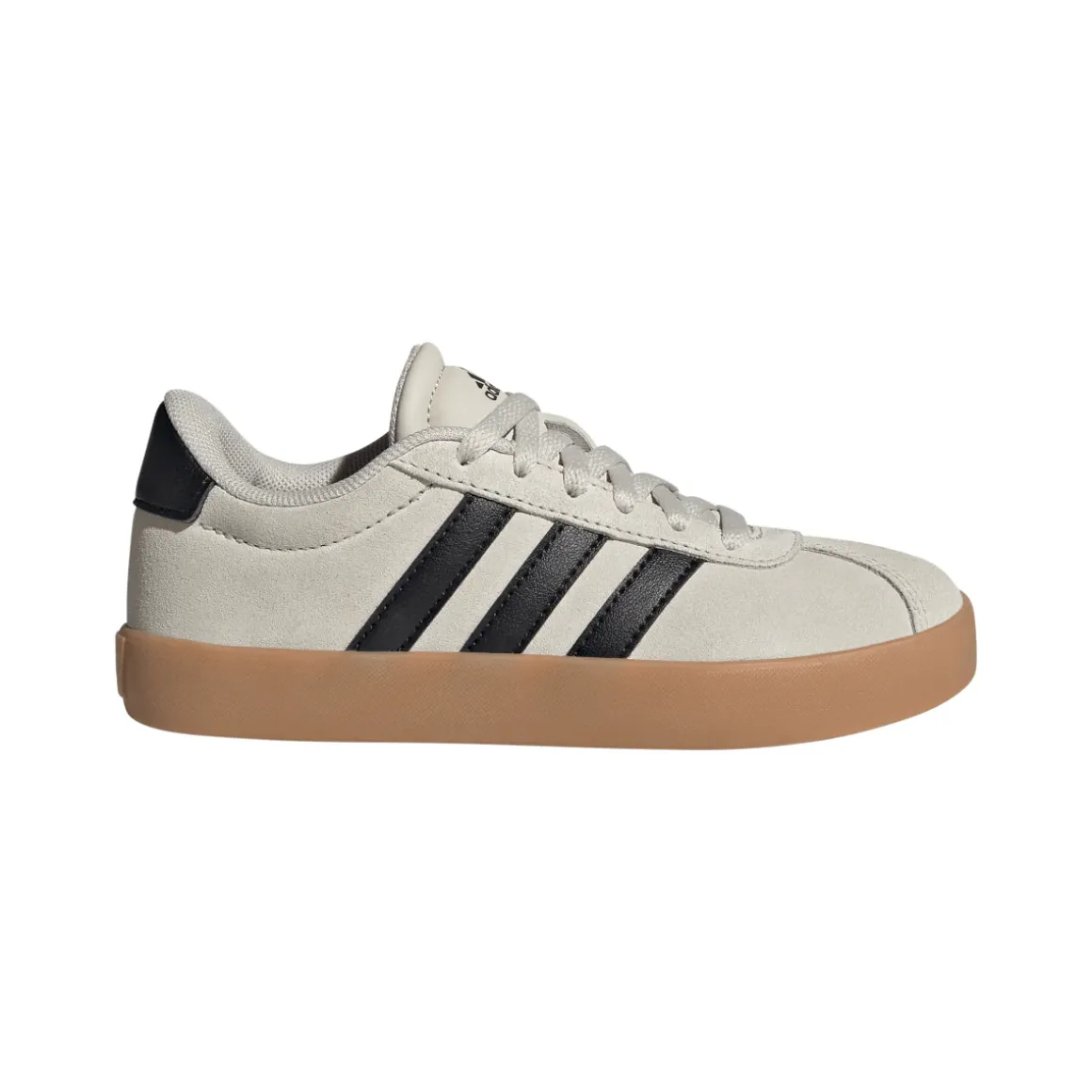 Scarpe Ragazzo Beige effetto Scamosciato adidas VL Court 3.0