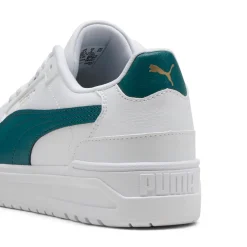 Scarpe Ragazzo Bianche con Dettagli Verdi Puma Shuffle Downtown