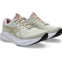 Scarpe running da donna Asics Gel-Excite 11 beige con dettagli rosa