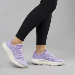 Scarpe Running da donna viola con dettagli grigi GymRun