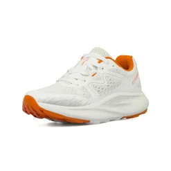Scarpe running uomo bianche con dettagli arancio GymRun