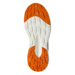Scarpe running uomo bianche con dettagli arancio GymRun