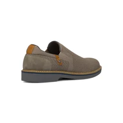 Scarpe slip-on da uomo in tessuto mesh grigio con dettagli in contrasto Riflessi Urbani