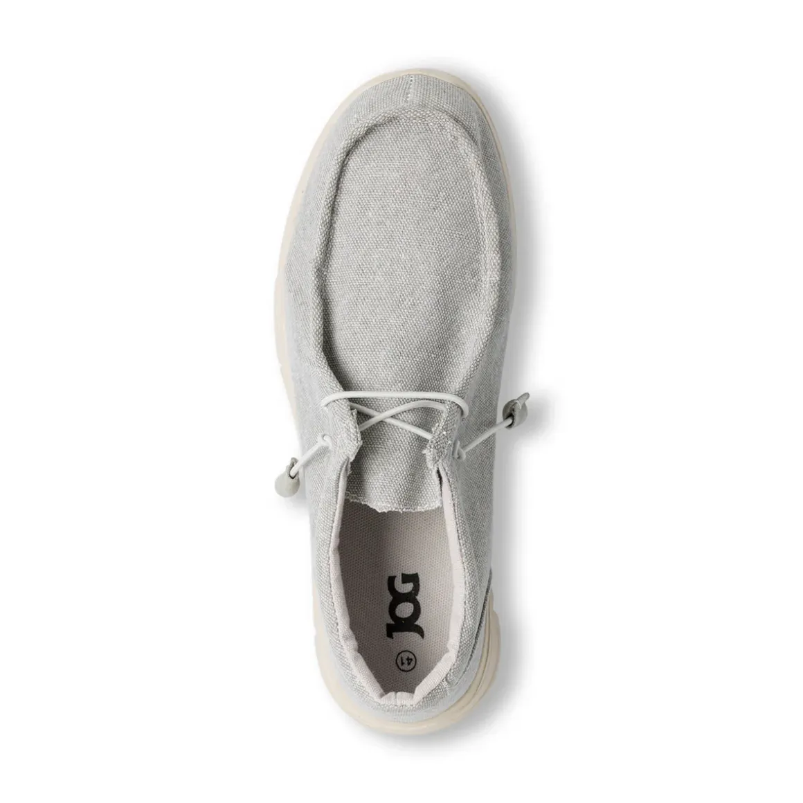 Scarpe Slip-on Grigie in tessuto da Uomo Jog