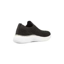Scarpe Slip-on nere da Donna con dettaglio strass e memory foam Lumberjack Keira