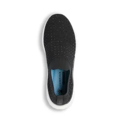 Scarpe Slip-on nere da Donna con dettaglio strass e memory foam Lumberjack Keira