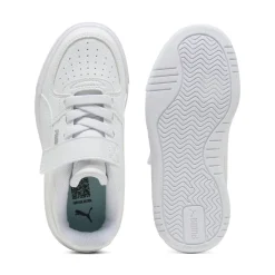 Scarpe sport Bambina Bianche con chiusura strappo Puma Caven III