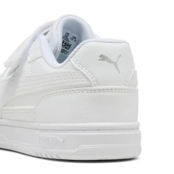 Scarpe sport Bambina Bianche con chiusura strappo Puma Caven III