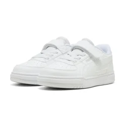 Scarpe sport Bambina Bianche con chiusura strappo Puma Caven III