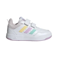 Scarpe sportive Bambina Bianche e Lilla con Strappo adidas Tensaur 3