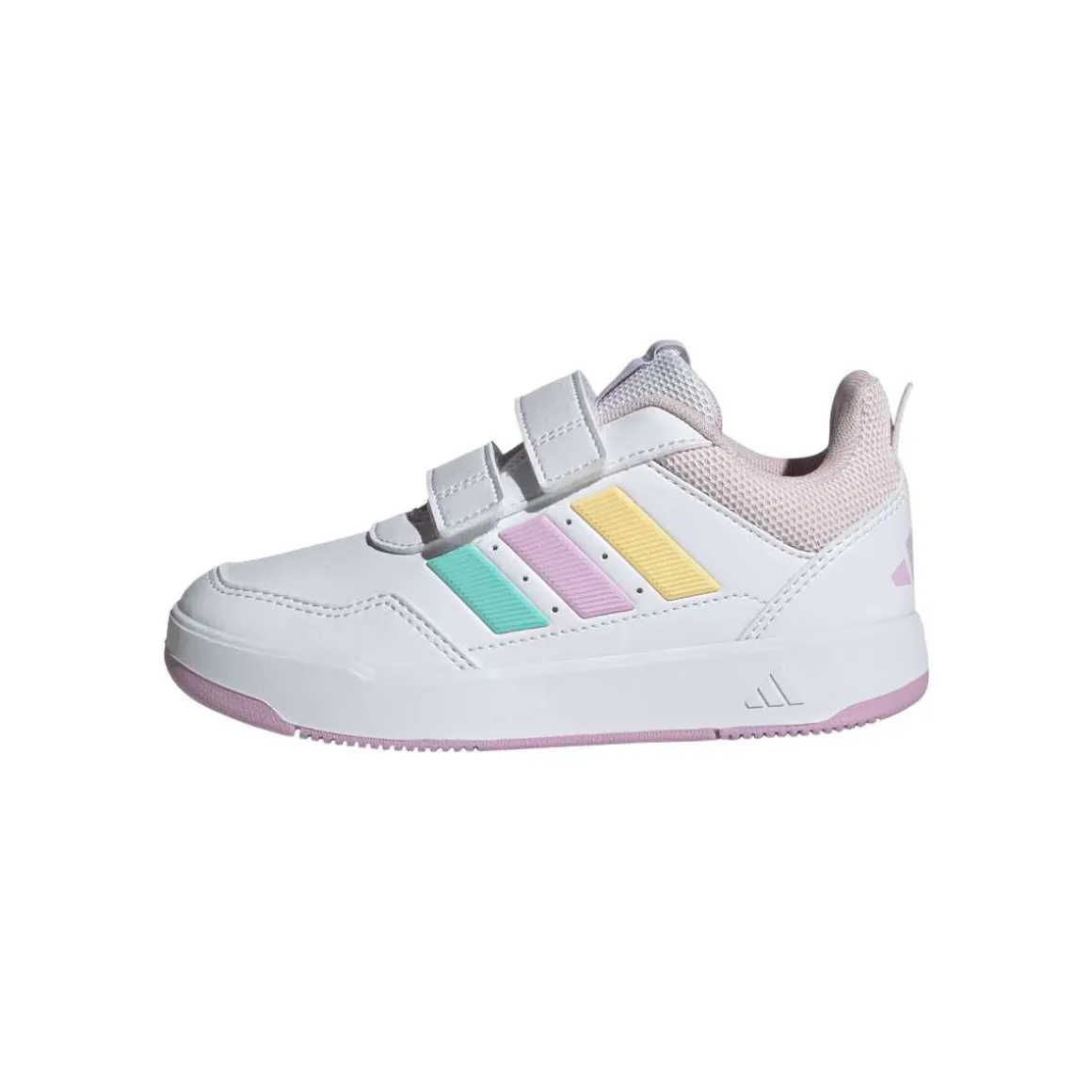 Scarpe sportive Bambina Bianche e Lilla con Strappo adidas Tensaur 3