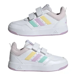 Scarpe sportive Bambina Bianche e Lilla con Strappo adidas Tensaur 3