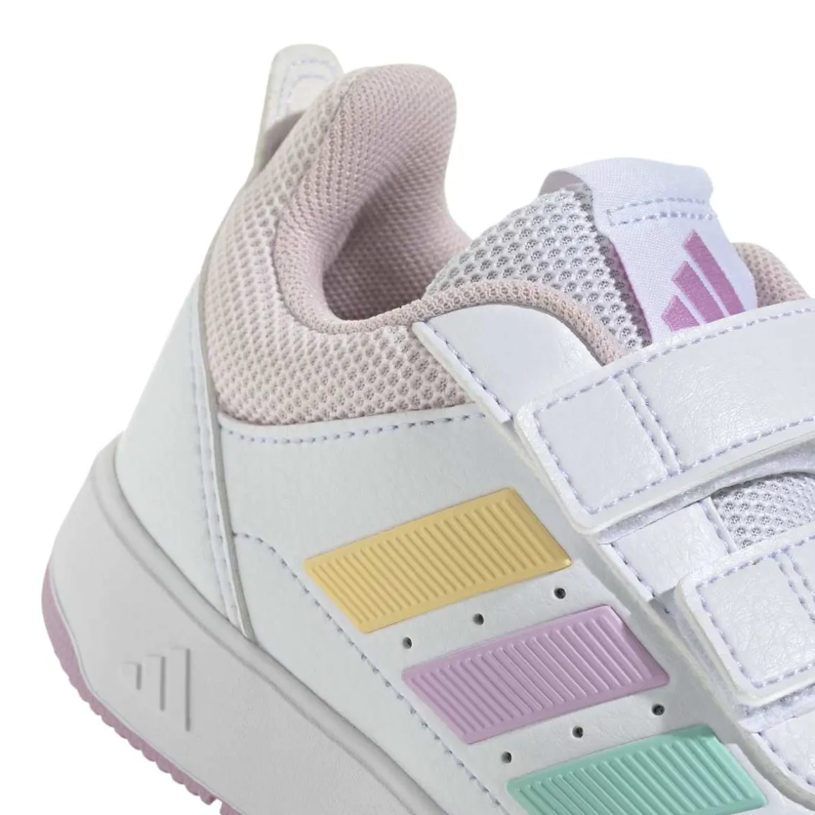 Scarpe sportive Bambina Bianche e Lilla con Strappo adidas Tensaur 3