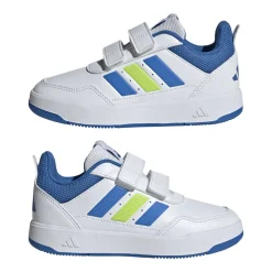Scarpe sportive Bambino Bianche e Blu con Strappo adidas Tensaur 3