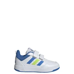 Scarpe sportive Bambino Bianche e Blu con Strappo adidas Tensaur 3