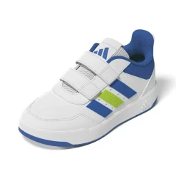 Scarpe sportive Bambino Bianche e Blu con Strappo adidas Tensaur 3