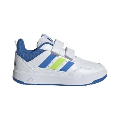Scarpe sportive Bambino Bianche e Blu con Strappo adidas Tensaur 3