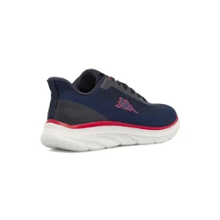 Scarpe sportive blu da Uomo in tessuto mesh traspirante Kappa