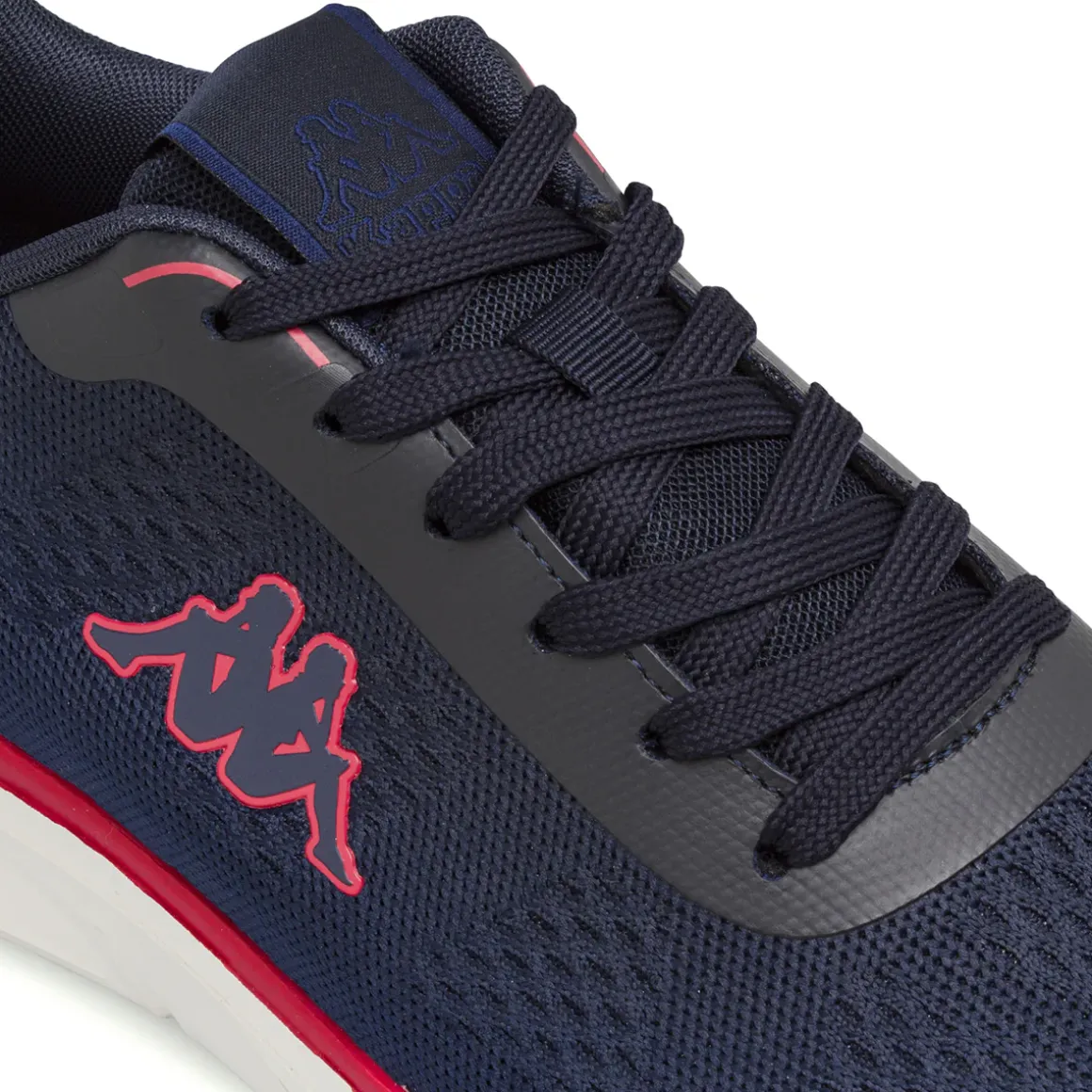 Scarpe sportive blu da Uomo in tessuto mesh traspirante Kappa