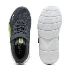 Scarpe sportive da bambina grigie Puma FlexFocus Modern AC+
