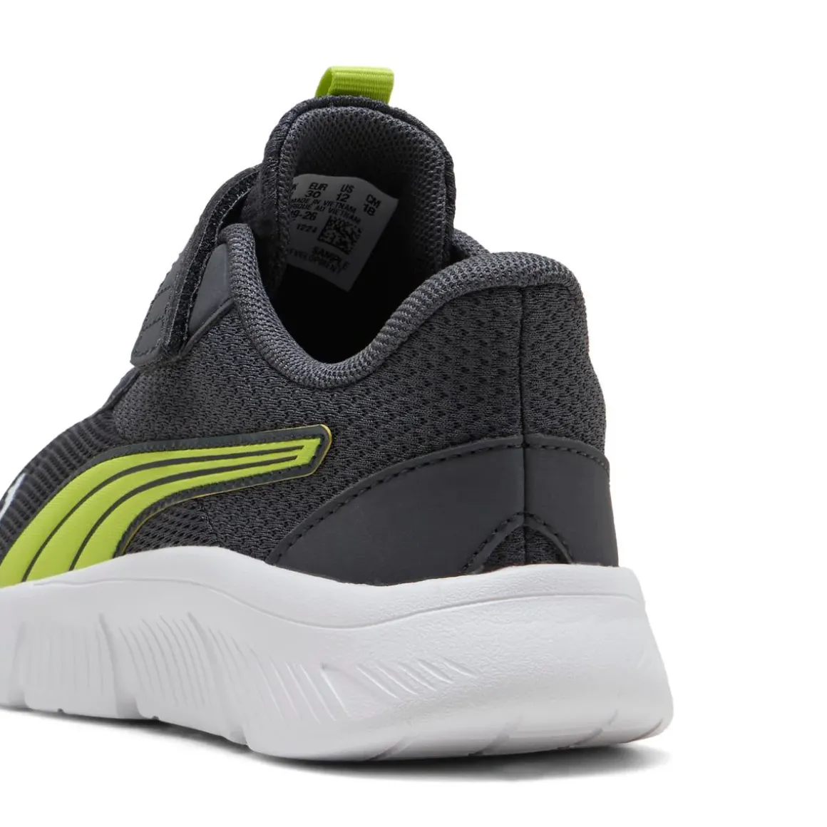 Scarpe sportive da bambina grigie Puma FlexFocus Modern AC+