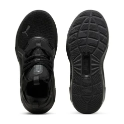 Scarpe sportive da Ragazzo nere in tessuto mesh Softride Enzo 5 Puma