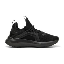 Scarpe sportive da Ragazzo nere in tessuto mesh Softride Enzo 5 Puma