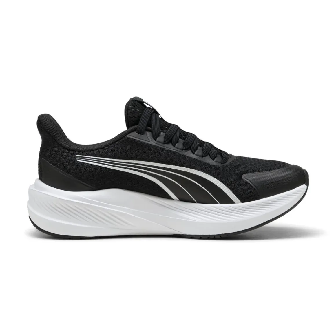 Scarpe sportive da ragazzo nere Puma Dasher Lite SLIPTECH