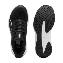 Scarpe sportive da ragazzo nere Puma Dasher Lite SLIPTECH