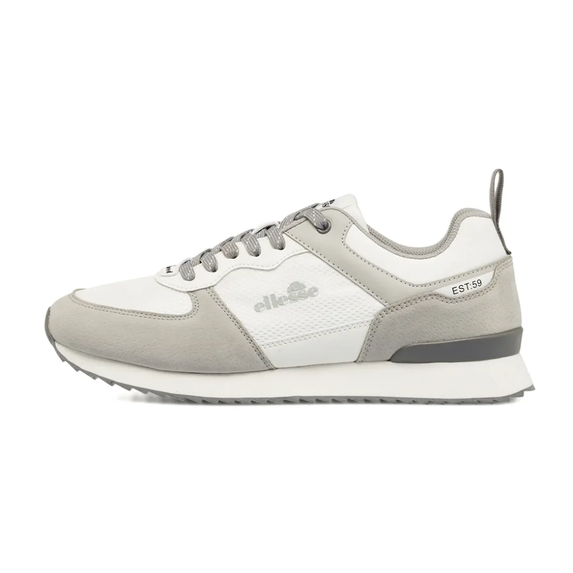 Scarpe sportive da Uomo bianche con effetto scamosciato Ellesse