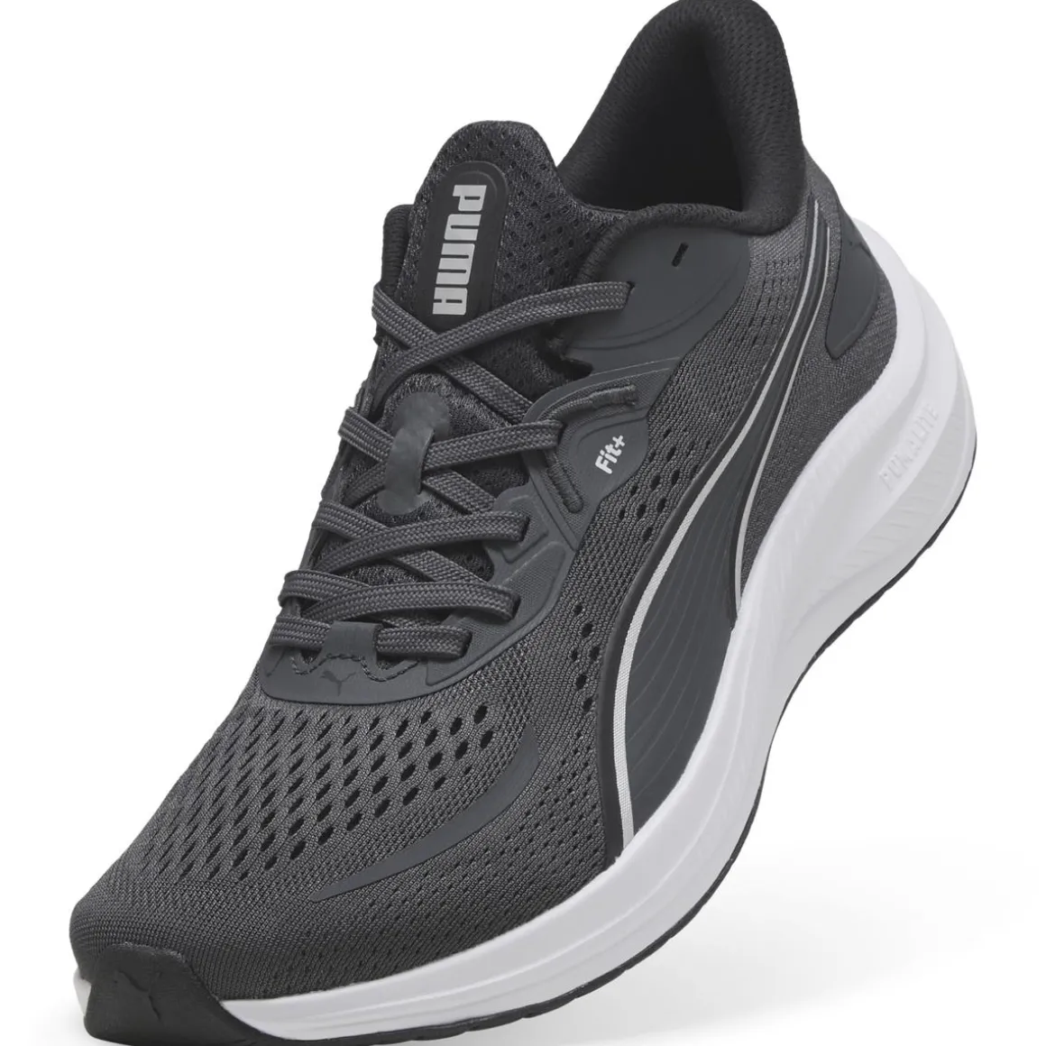 Scarpe sportive da Uomo grigie in mesh Puma Skyrocket Lite 2