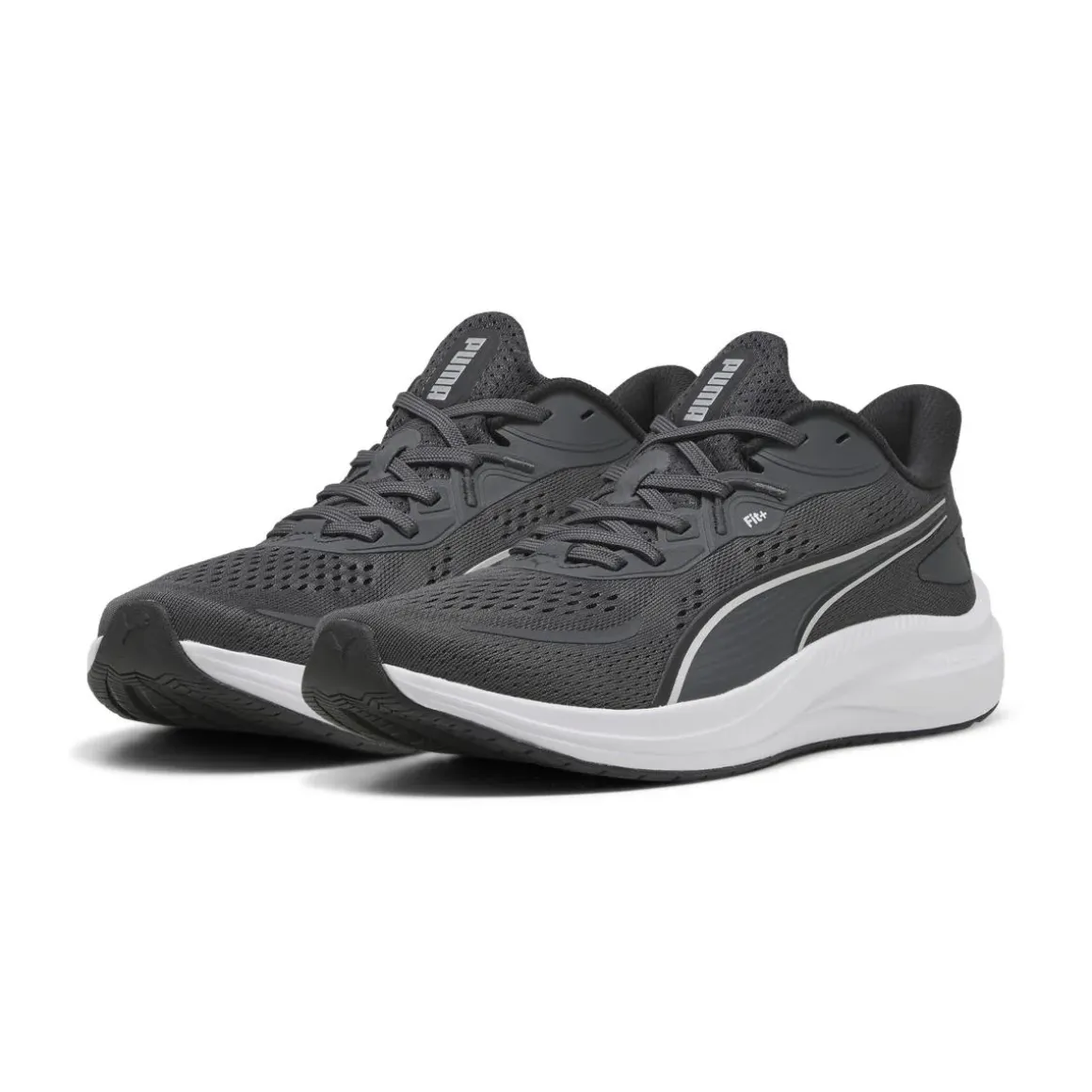 Scarpe sportive da Uomo grigie in mesh Puma Skyrocket Lite 2